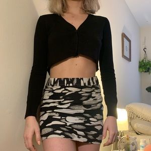 Marble Printed Skirt